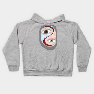 Eyes of good and evil Kids Hoodie